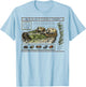 Official Sea Otter Retro Vintage Shirt Women T-Shirt - T-Shirt | Light Blue