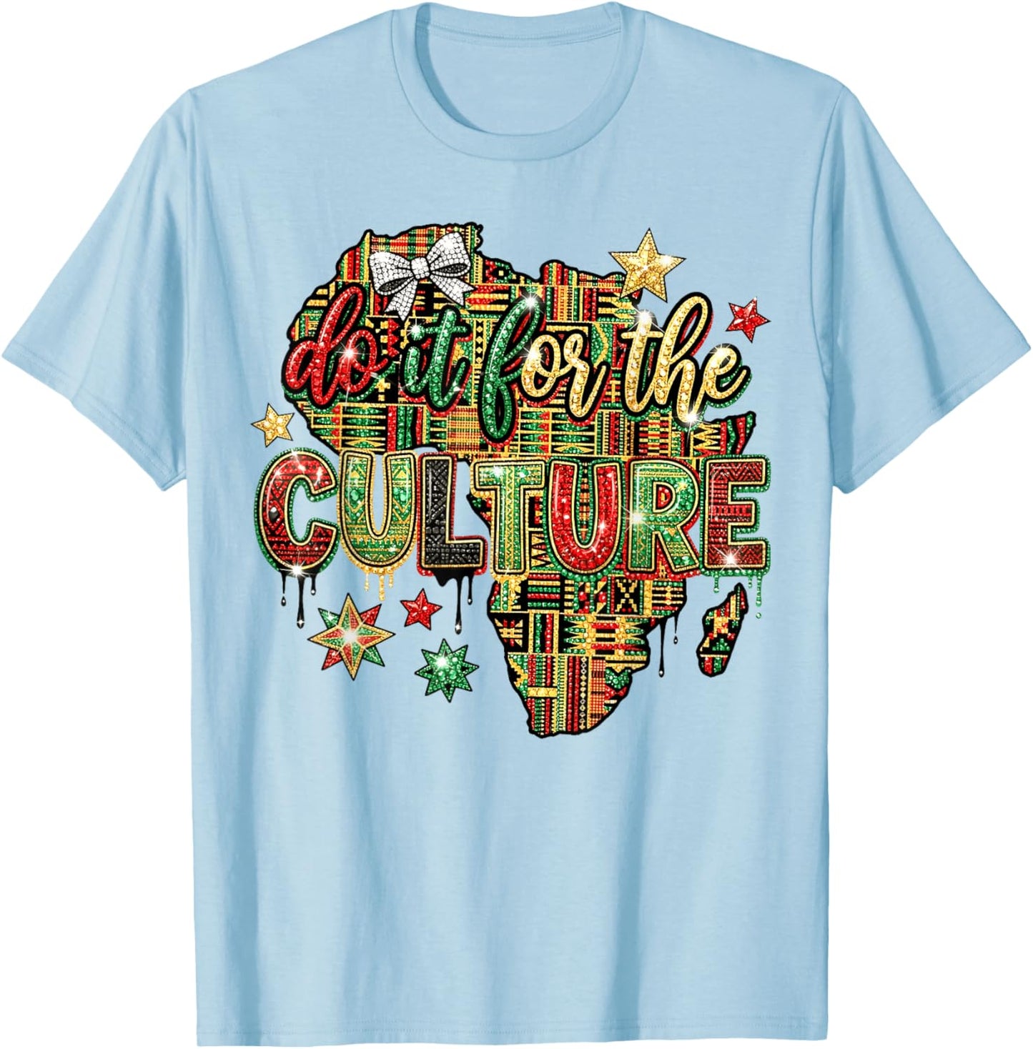 Do it for The Culture Juneteenth Black History Month T-Shirt - T-Shirt | Light Blue