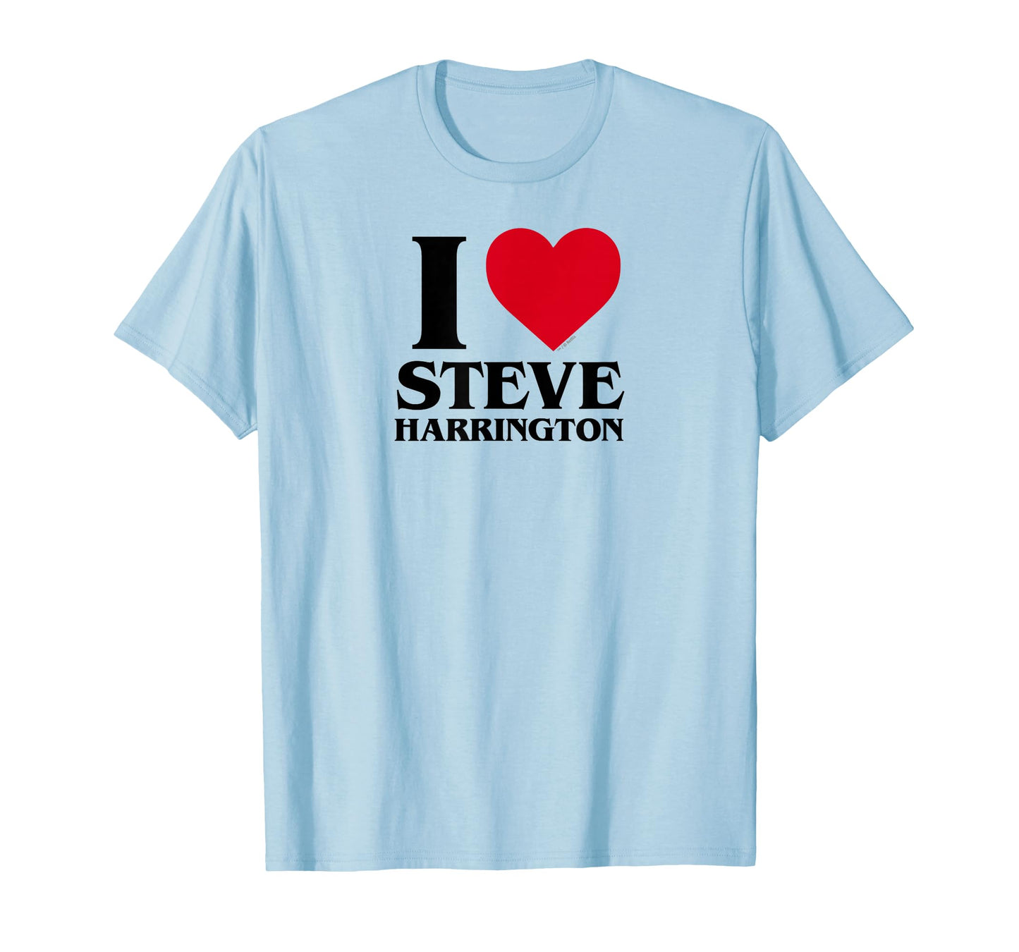 Stranger Things Steve Harrington Heart Officially Licensed T-Shirt