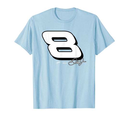 NASCAR Big Number 8 with Signature Dale Jr. T-Shirt