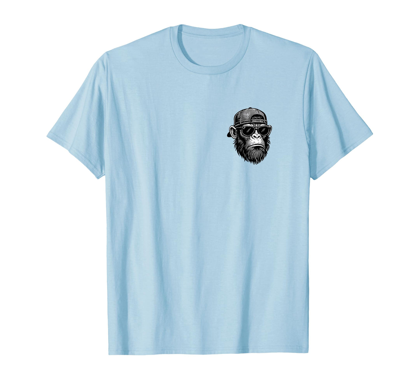 Bad Choices Make Good Stories Monkey Funny 2 Sides T-Shirt