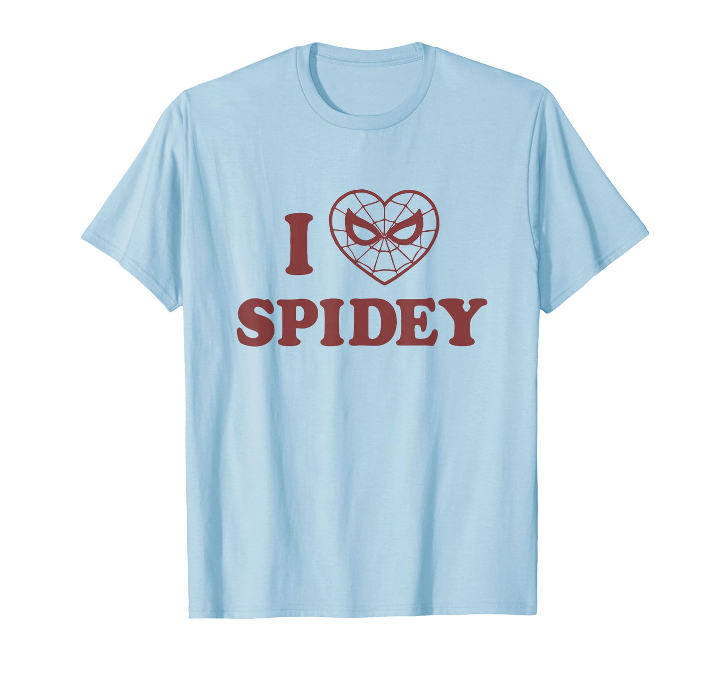 Marvel Spider-Man Valentine's Day I Love Spidey Heart Logo T-Shirt