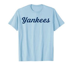 Vintage Yankees Retro Style 70s 80s First Name Personalized T-Shirt