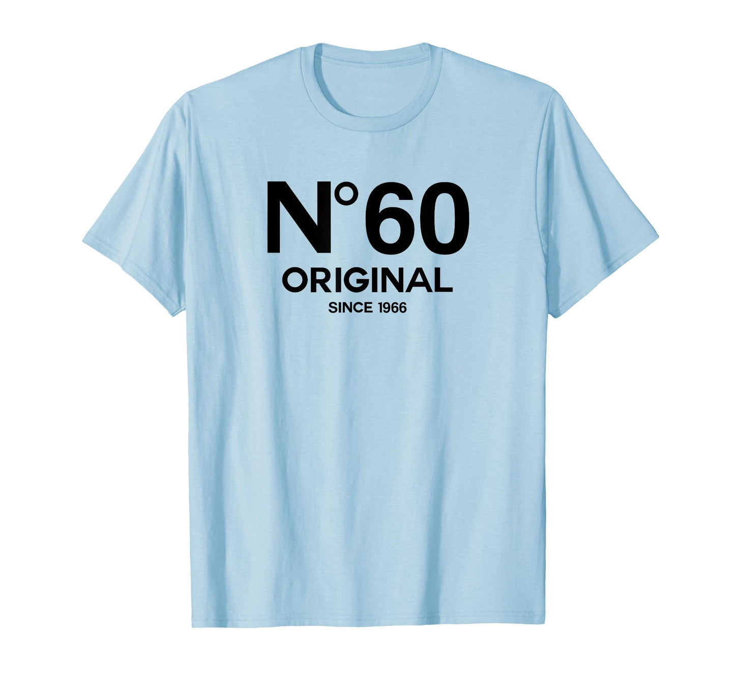 No 60 Original 60th Birthday Born in 1966 Sixtieth Retro T-Shirt