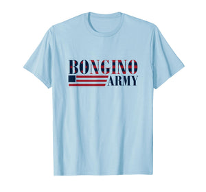 Bongino Army Graphic Tee Front Print T-Shirt