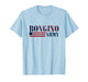 Bongino Army Graphic Tee Front Print T-Shirt