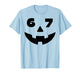 Six Seven Halloween Costume for Students Teachers Funny 6 7 T-Shirt