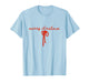 Coquette Bow Christmas Merry Christmas Xmas Family Pajama T-Shirt