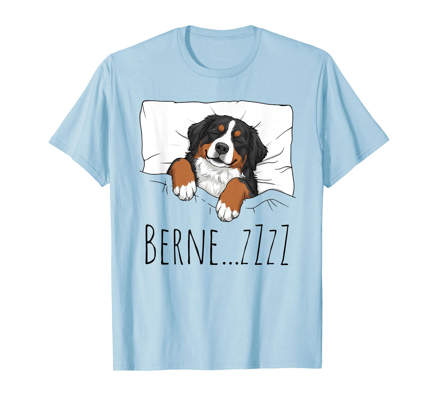 Bernese Mountain Dog Sleepshirt Pajamas Funny Pun Sleepwear T-Shirt