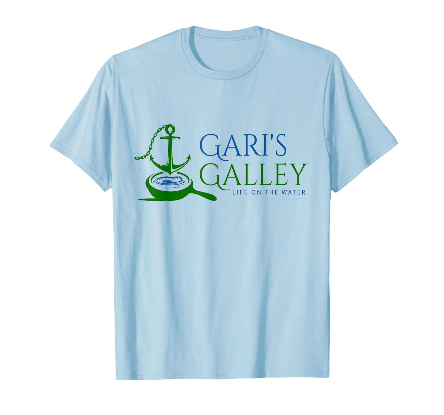Boat Life Cooking Logo Design T-Shirt