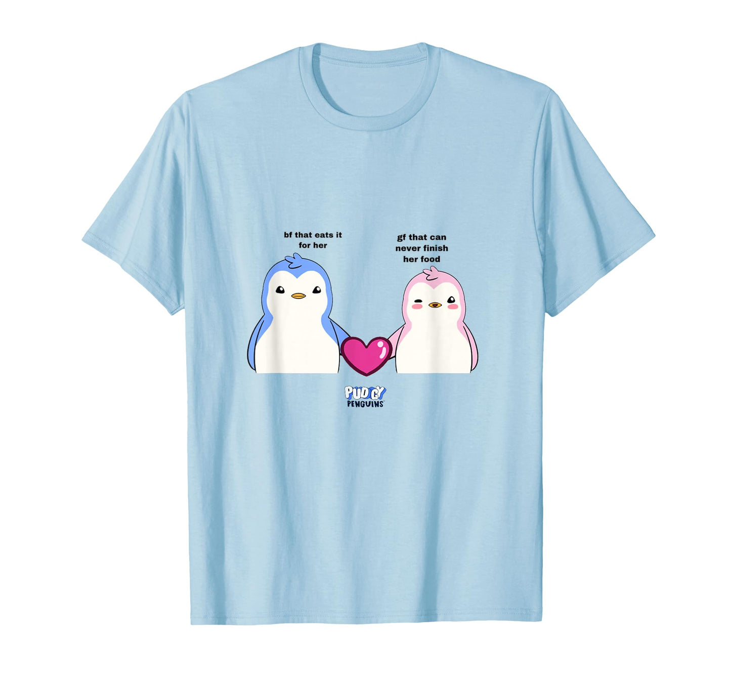 Official Pudgy Penguins Merch | BF & GF | Duo Pengu & Polly T-Shirt