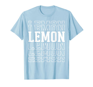 Lemon Layered Text Costume Gardener T-Shirt