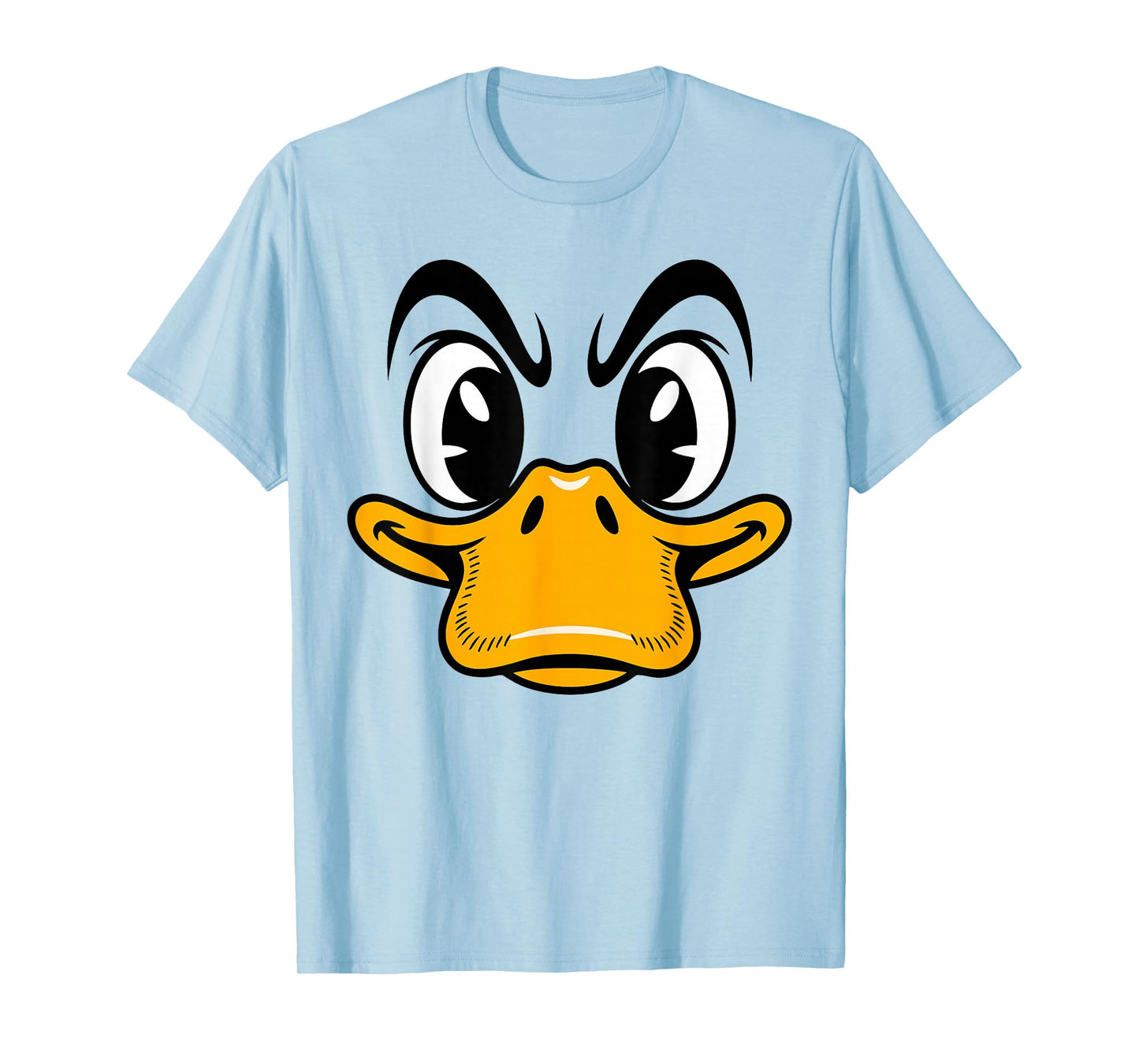 Duck Shirt Adult Kids Men Women Yellow Duck Face Costume T-Shirt