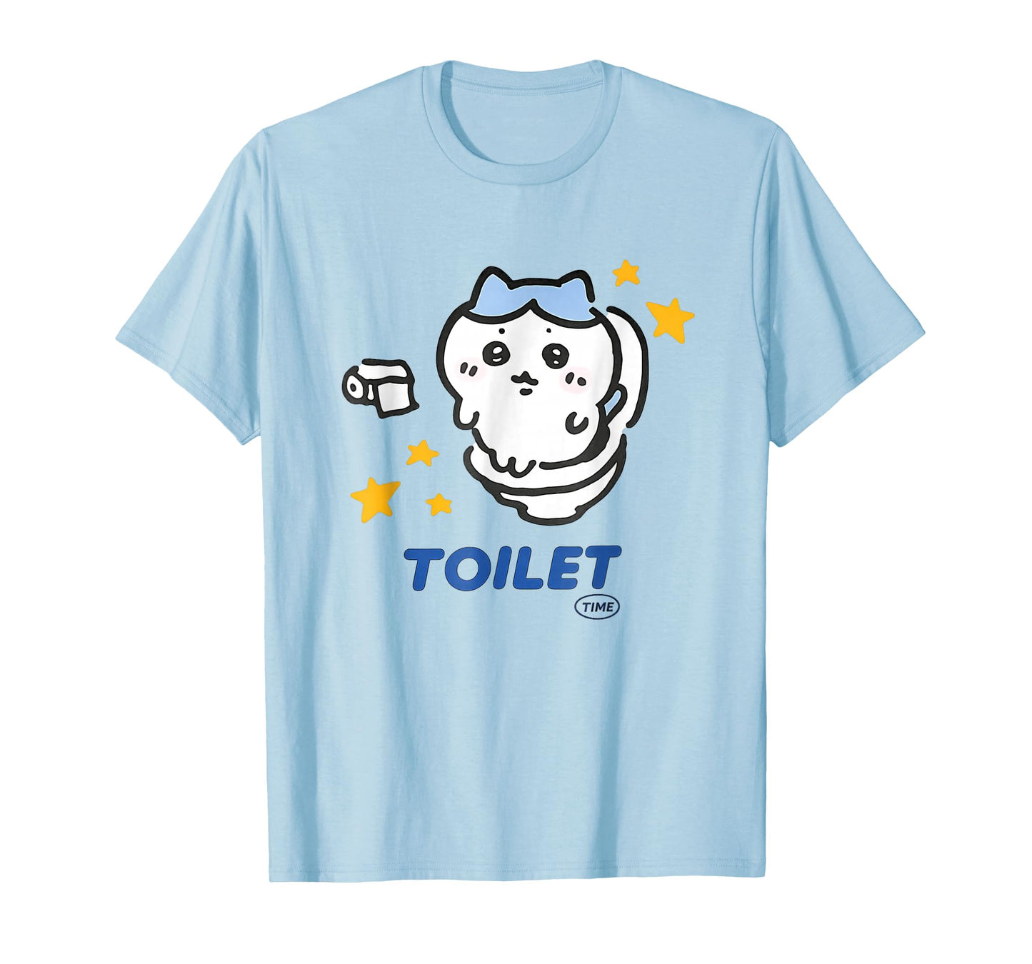 Toilet Time Chikawa Meme Funny Tee T-Shirt