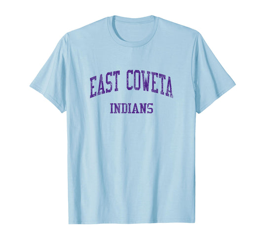 East Coweta High School HS Sharpsburg GA Vintage Sports T-Shirt