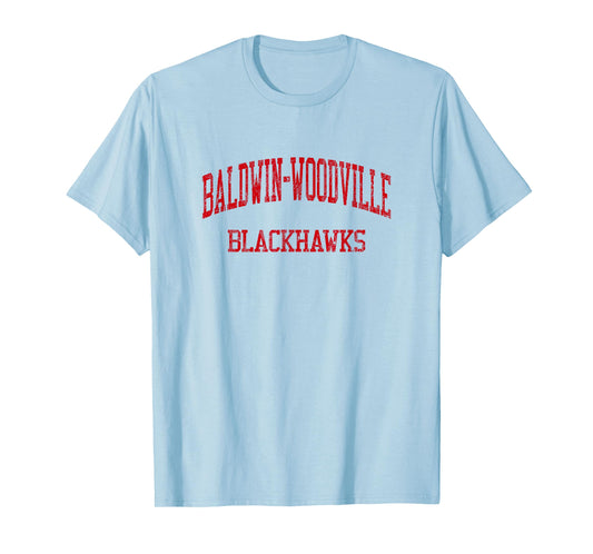 Baldwin-Woodville High School HS Baldwin WI Vintage Sports T-Shirt