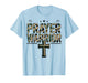 Camo Prayer Warrior God Armor Jesus Christian Faith Defender T-Shirt
