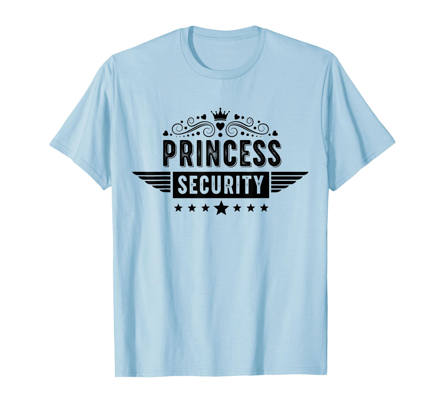 Princess Security Protection Castle Royal Birthday Girls T-Shirt