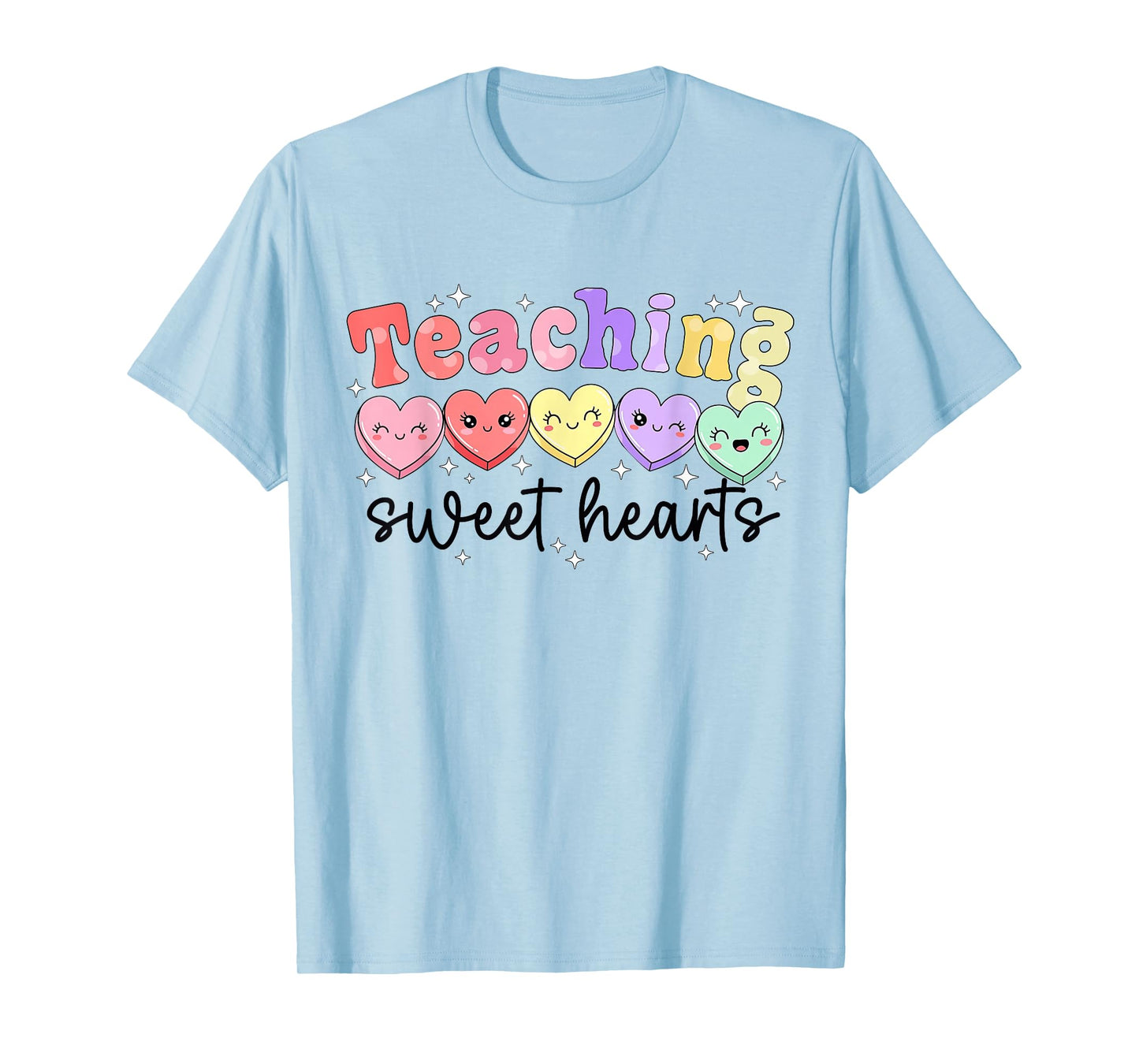 Teaching Sweet Hearts Valentine Teacher Paraprofessional T-Shirt