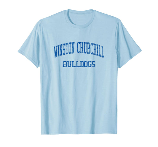Winston Churchill High School HS Potomac MD Vintage Sports T-Shirt