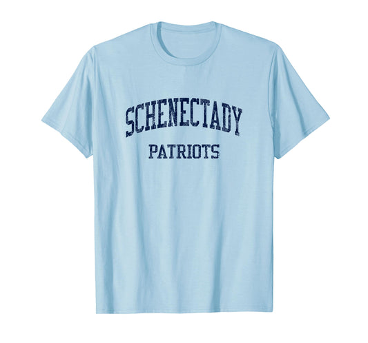 Schenectady High School HS Schenectady NY Vintage Sports T-Shirt