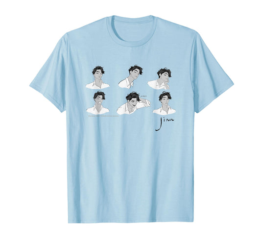 Kpop Demon Hunters Halloween Jinu Expressions Display T-Shirt