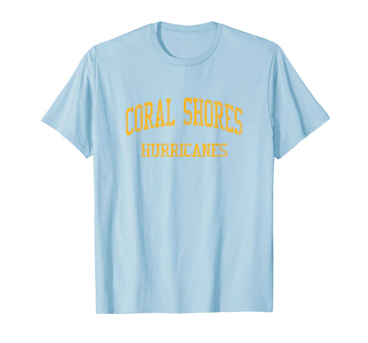 Coral Shores High School HS Tavernier FL Vintage Sports T-Shirt