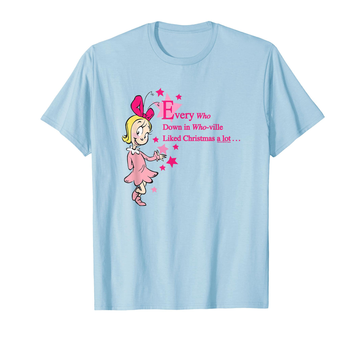 Grinch Cindy Lou Who Christmas Officially Licensed T-Shirt