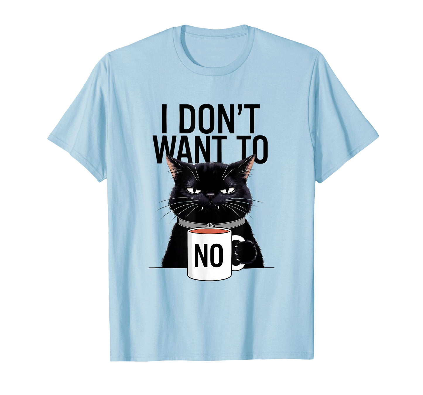 Funny Vampire Gothic Cat Lover Humor for Cat Mom T-Shirt