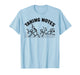 Funny Music Teacher Taking Notes Musical Clef Musician Pun T-Shirt