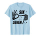 Cool Six Seven Number Gen Alpha Slang 6 7 Trending Meme T-Shirt