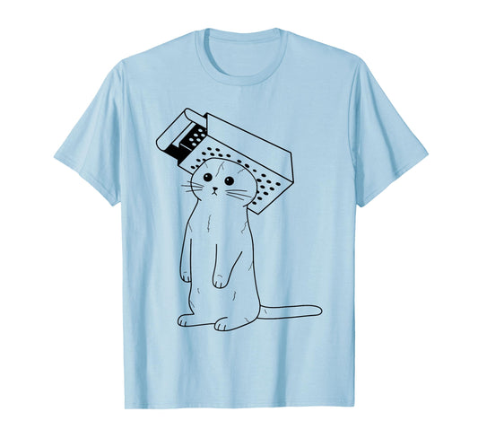 Cheese Grater Cat Humor and Love for Cats T-Shirt