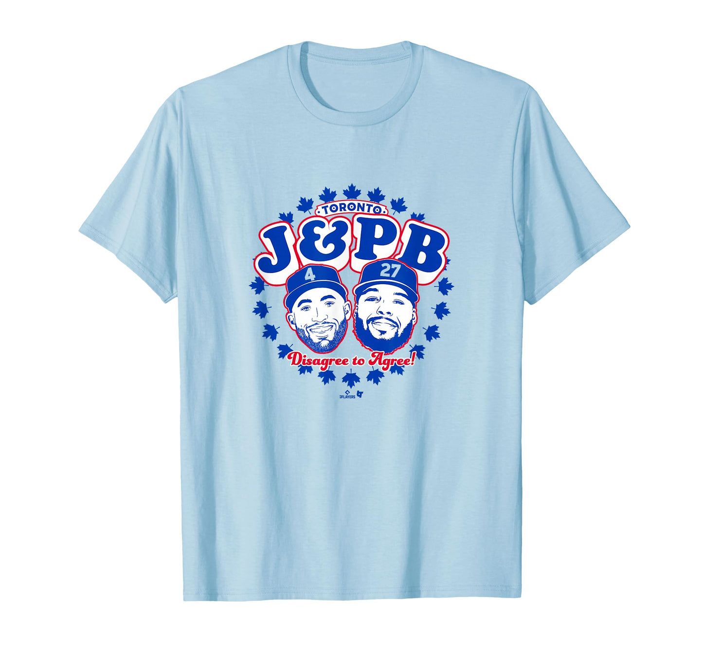 Guerrero Jr. & Springer - J & PB - Toronto Baseball T-Shirt