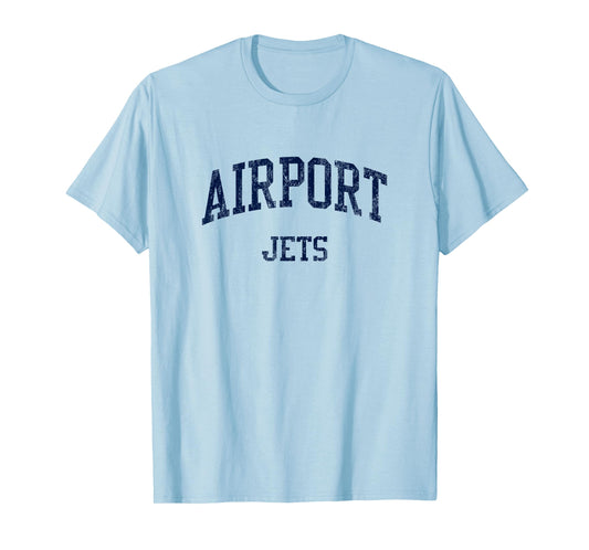 Airport High School HS Carleton MI Vintage Sports T-Shirt