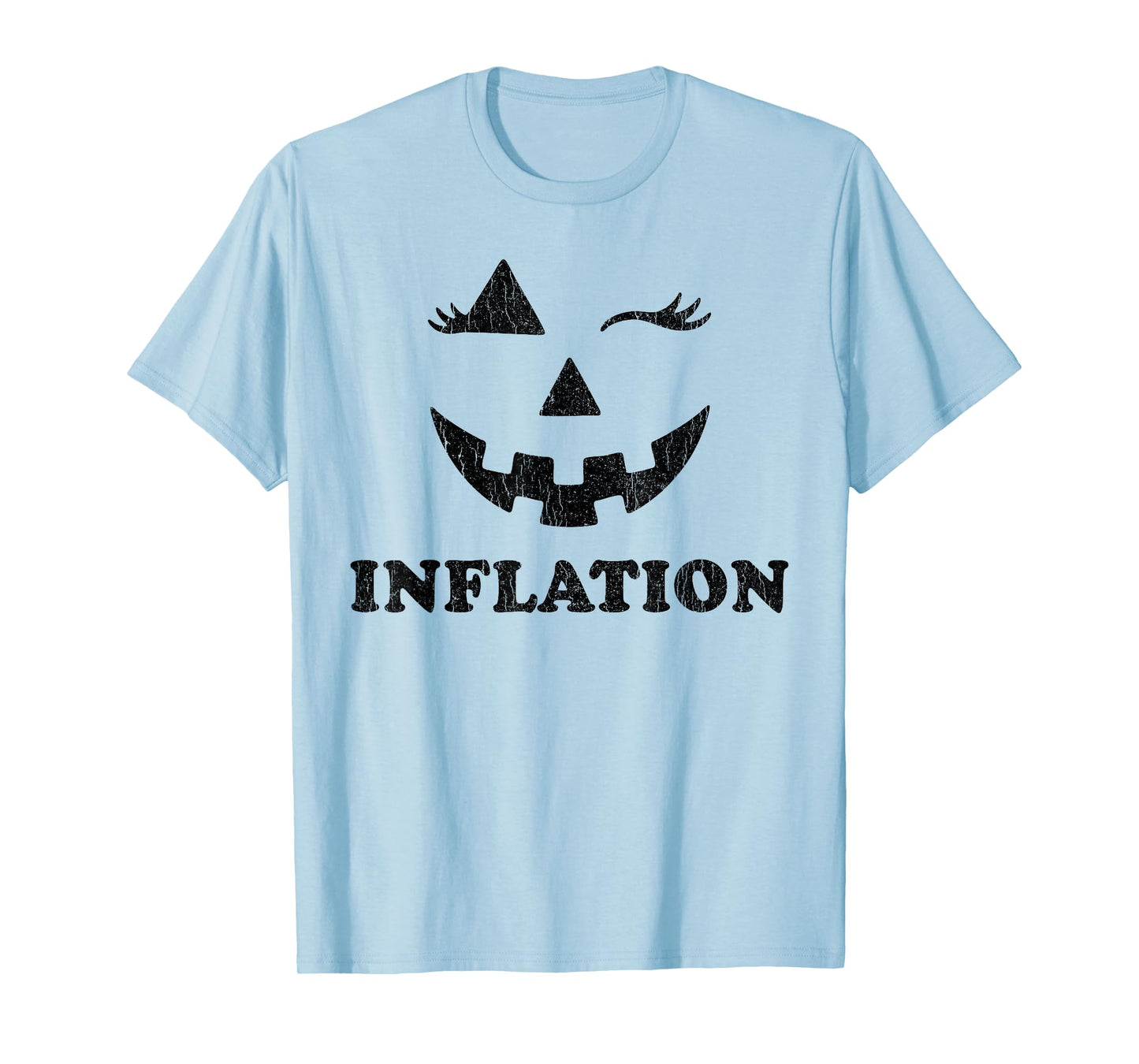 Due to Inflation Halloween Costume Couples Matching T-Shirt