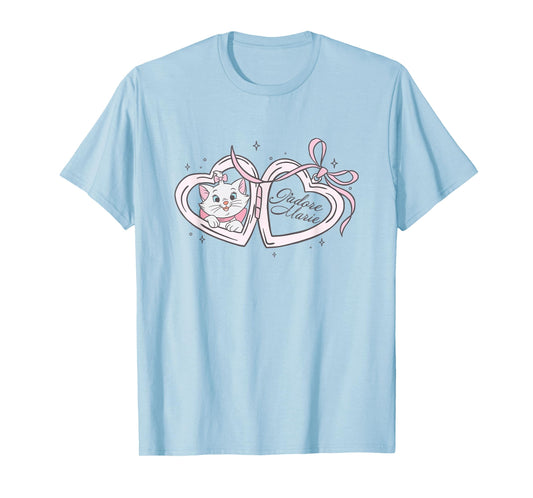 Disney The Aristocats J'Adore Marie Heart Locket Portrait T-Shirt