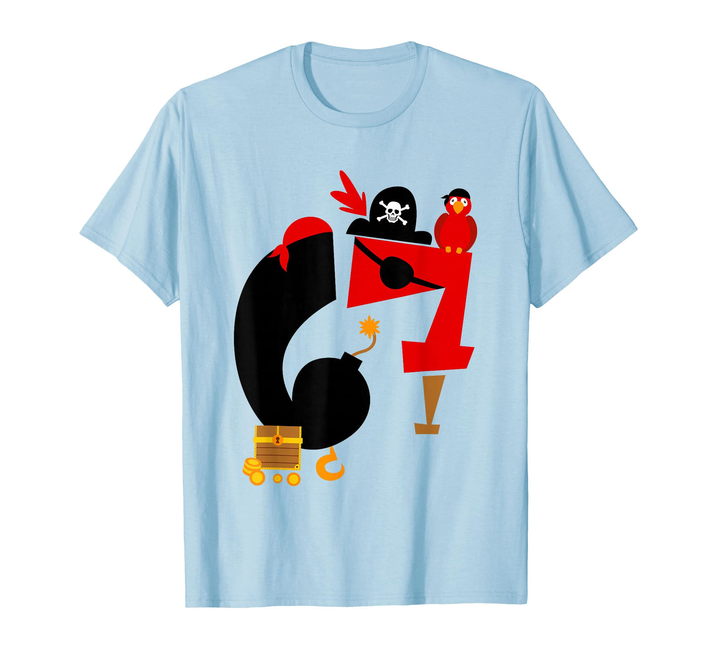 Funny 67 Meme Pirate Six Seven Pirate Lovers T-Shirt