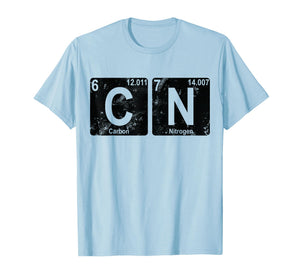Funny Six Seven 6 7 Meme Periodic Table of Elements T-Shirt