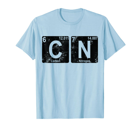 Funny Six Seven 6 7 Meme Periodic Table of Elements T-Shirt