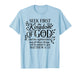 Seek First The Kingdom of God Matthew 6:33 Christian T-Shirt