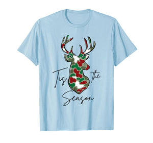Deer Hunting Christmas Tis The Season Hunting Season Xmas T-Shirt