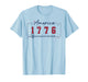 America 1776 250 Years of Freedom for Women T-Shirt