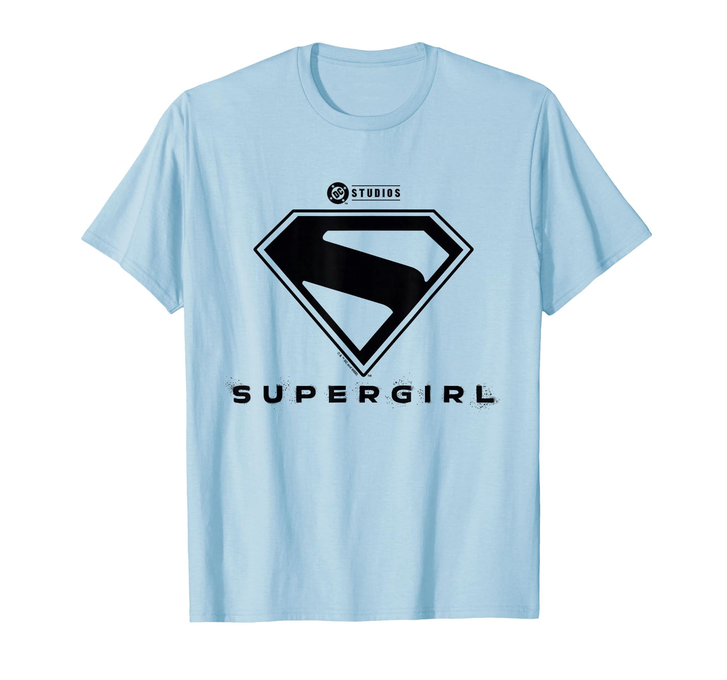 Supergirl 2026 Black Shield T-Shirt