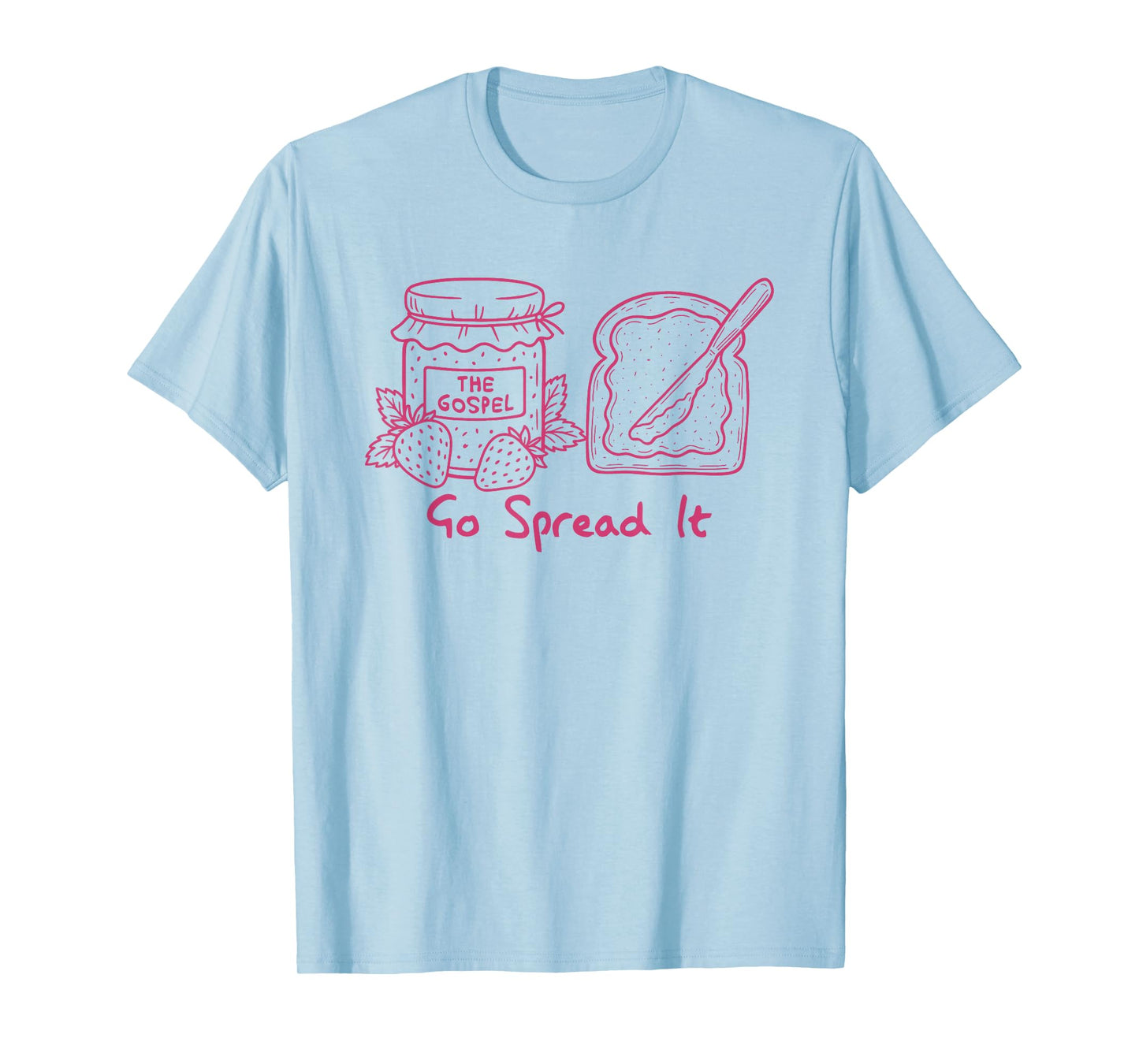 The Gospel Christian Go Spread It Religious Faith Jesus T-Shirt
