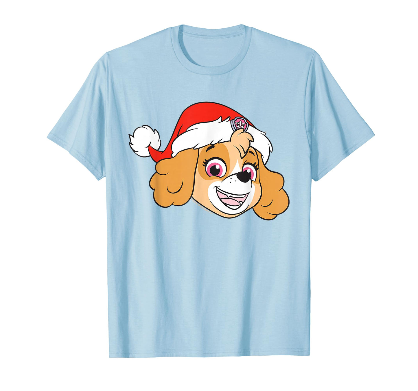 PAW Patrol Skye Christmas Santa Hat T-Shirt