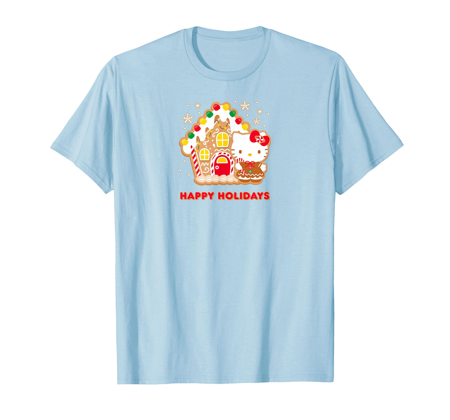 Hello Kitty Holiday Gingerbread House T-Shirt