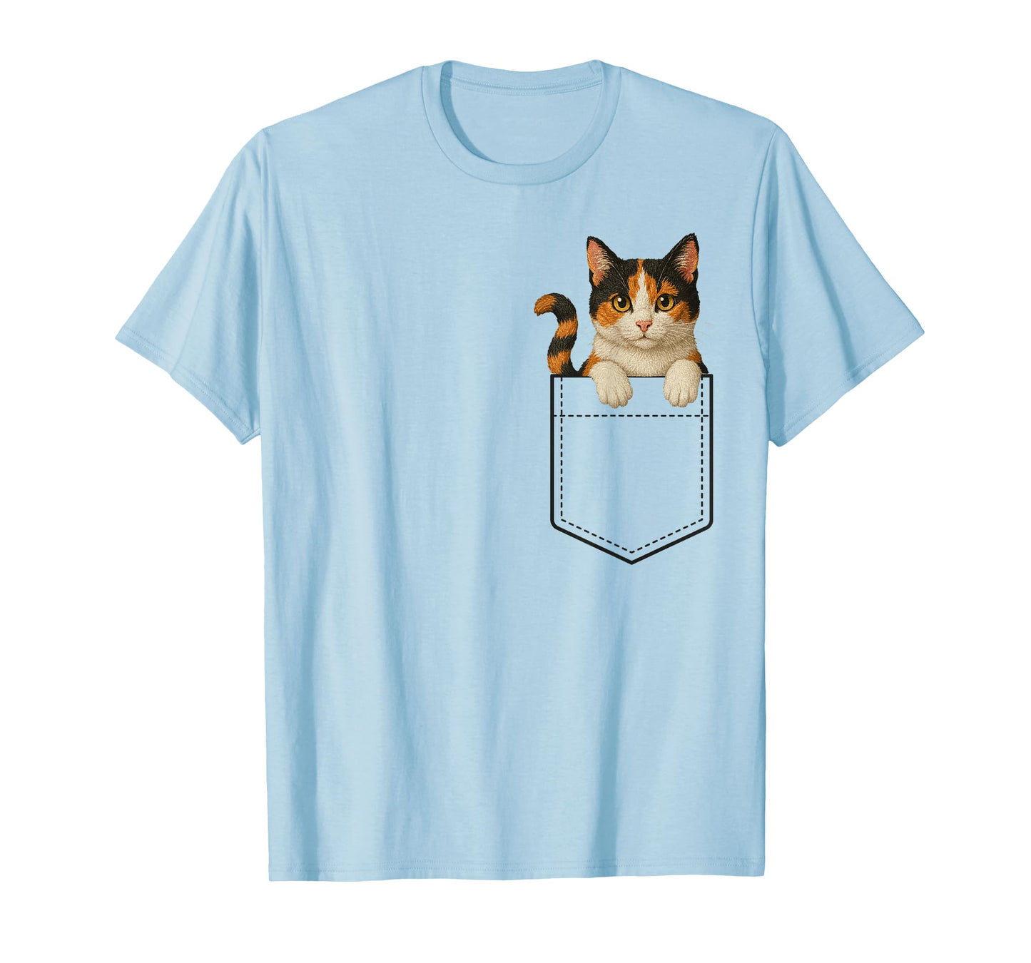 Funny Calico Cat Feline Lover for Women Men Adults Kids T-Shirt