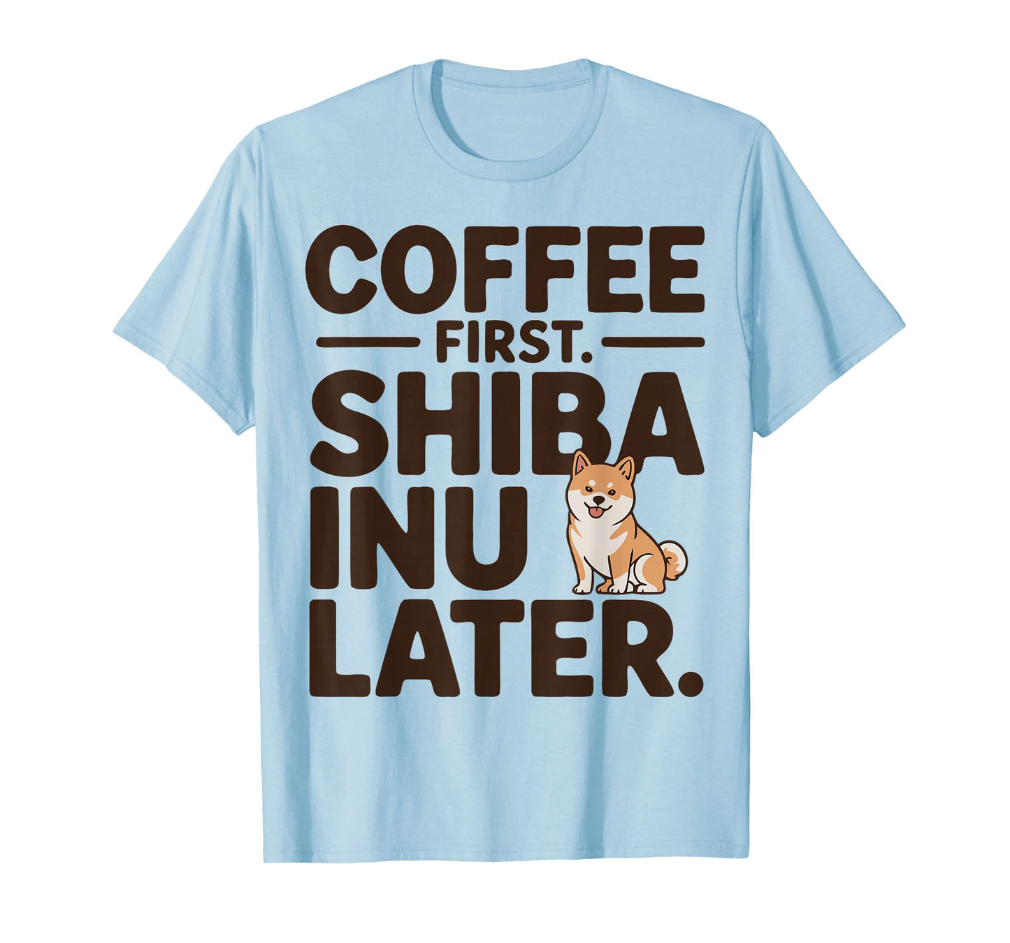 Coffee Shiba Inu T-Shirt