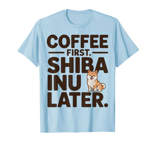 Coffee Shiba Inu T-Shirt