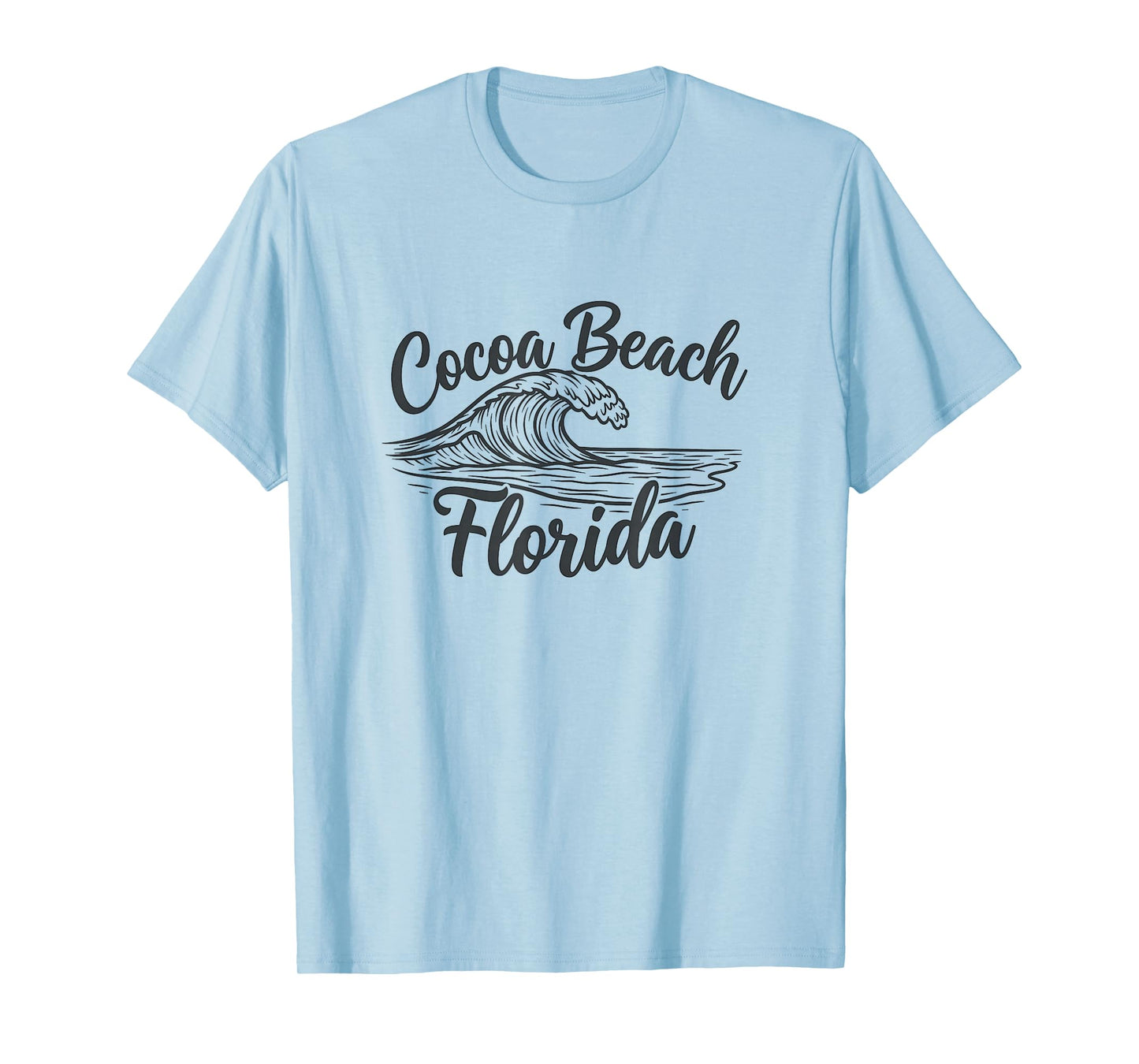 Cocoa Beach Florida Artwork Design T-Shirt
